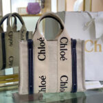 Chloe Small Woody Tote Bag